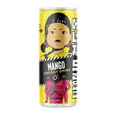 Squid game mango energy drink