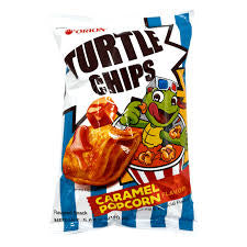 Turtle caramel popcorn