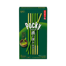 Pocky chocolate stick with matcha