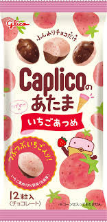 Glico Caplico chocolate strawberry