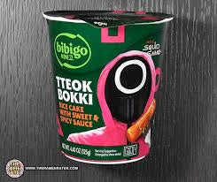 Tteok Bokki Rice cake with sweet and spicy sauce