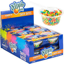 Dippin Dots Taffy Bites Rainbow Ice cup