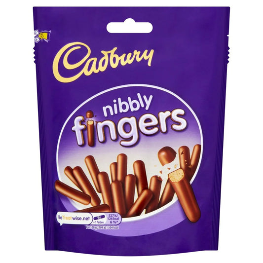 cadbury nibbly fingers