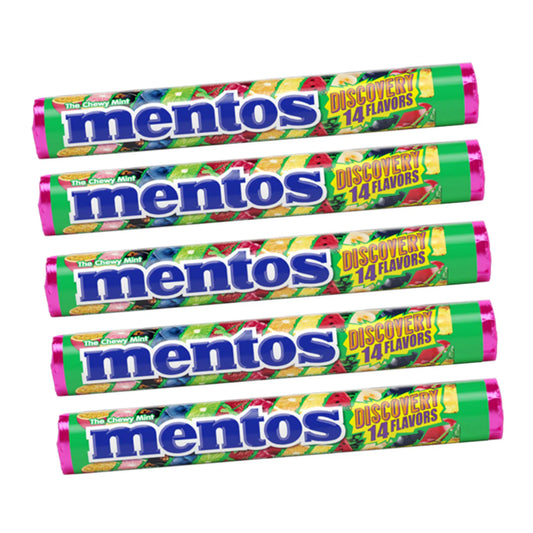 Chewy dragees mentos