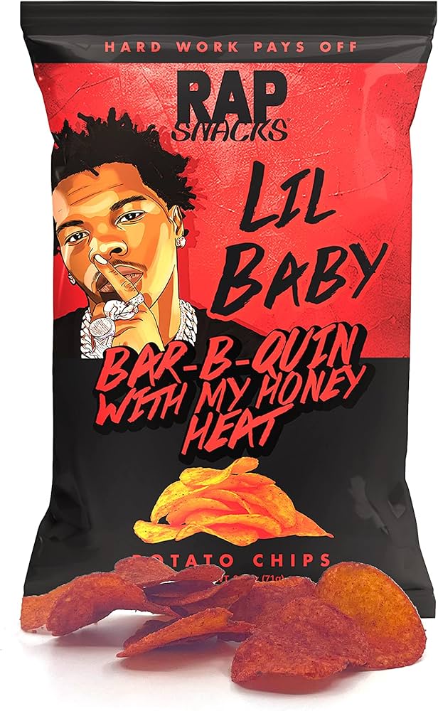 Rap snacks lil baby bbq/honey heat