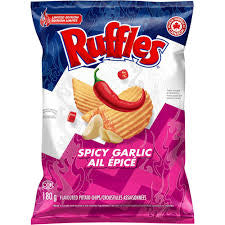 (58g) Ruffles Spicy Garlic Ail Épicé
