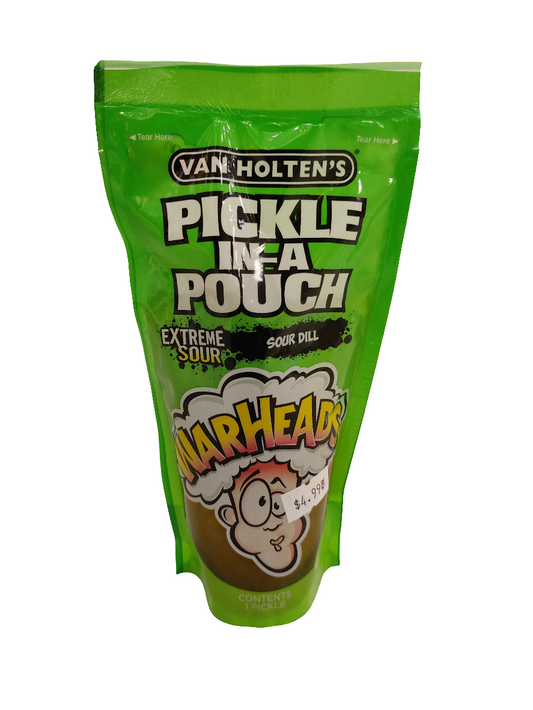 Van Holten's Warheads Extreme Sour Dill Pickle