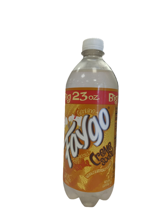 Faygo vanilla creme soda
