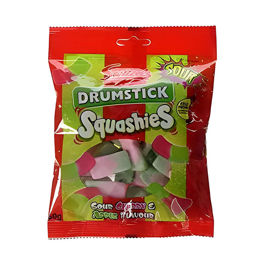 Drumstick Squashies Sour Cherry & Apple Flavor - processed