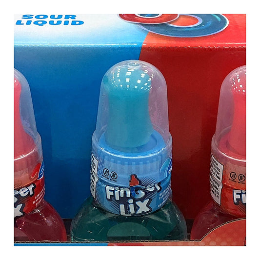 Finger lix sour candy liquid - processed