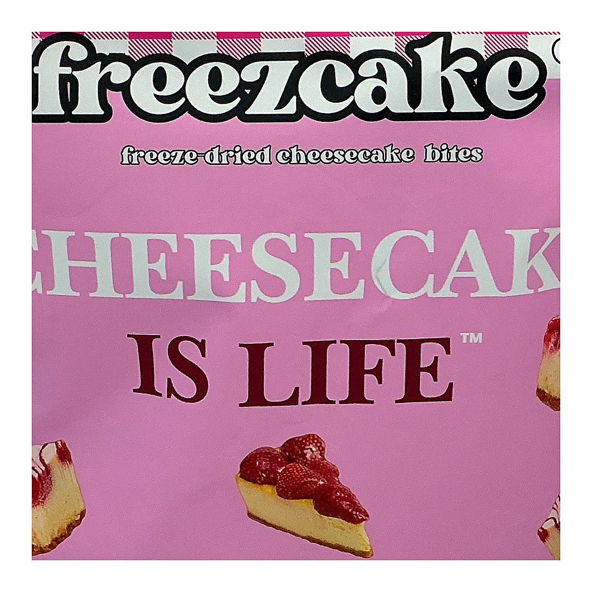 Freezcake Freeze Dried Cheesecake Bites Strawberry - processed