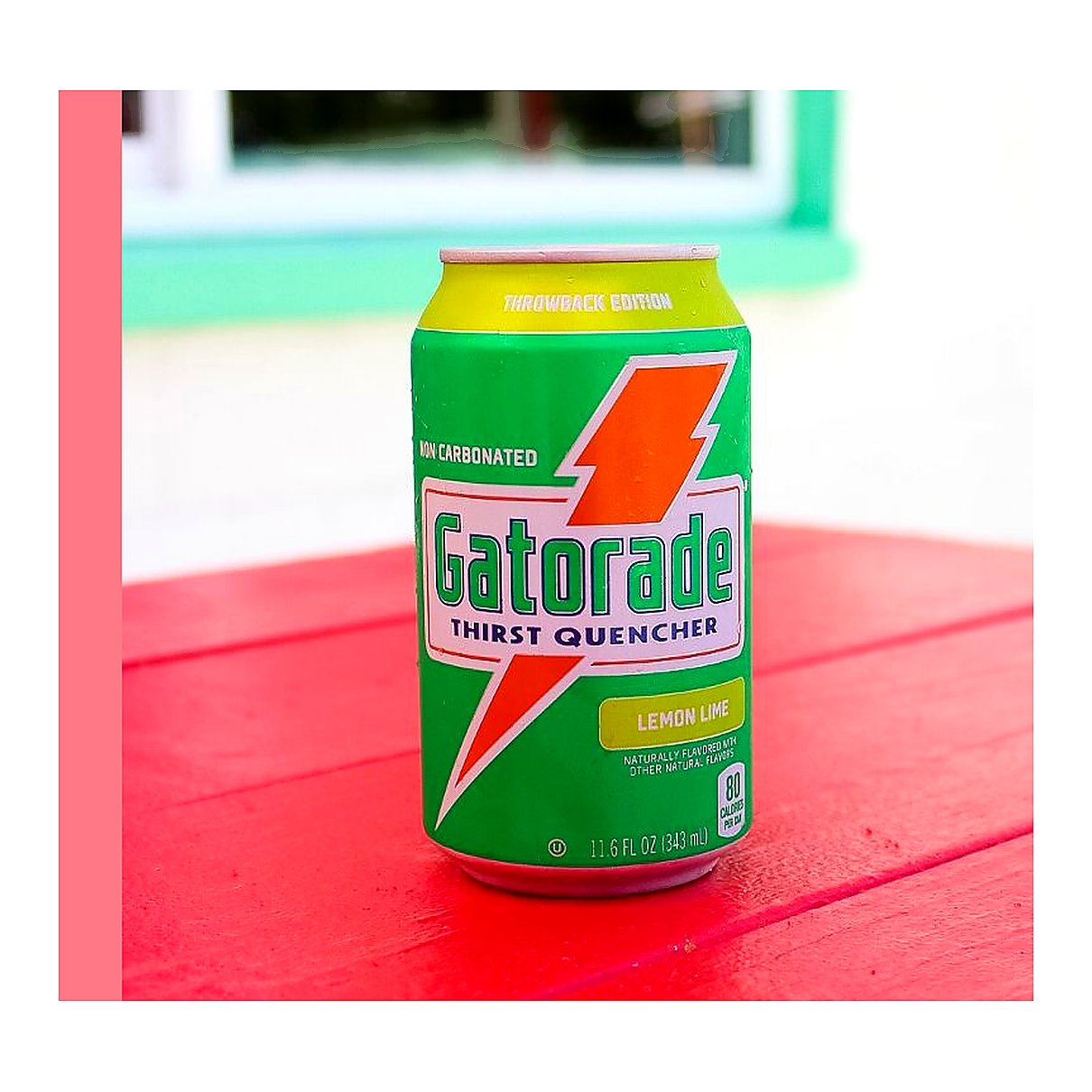 Gatorade non carbonated lemon lime - processed