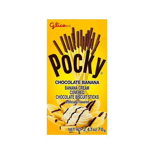 Glico Pocky Banana Cream - processed
