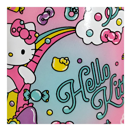 Hello Kitty Strawberry Banana Cotton Candy - processed