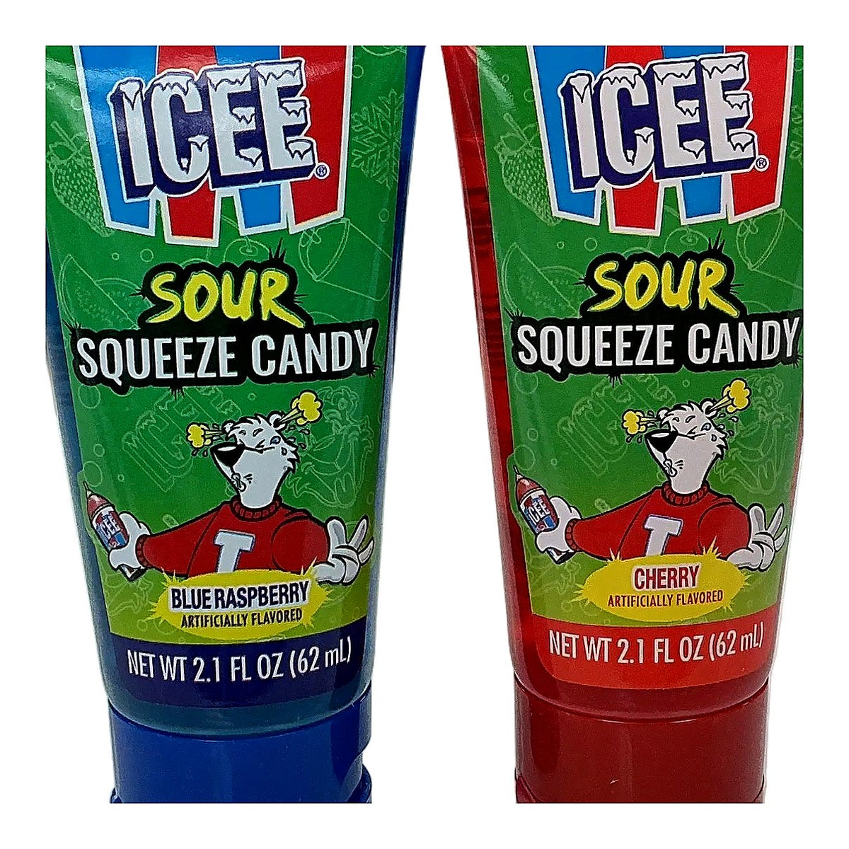 Icee Sour Squeeze Candy - processed