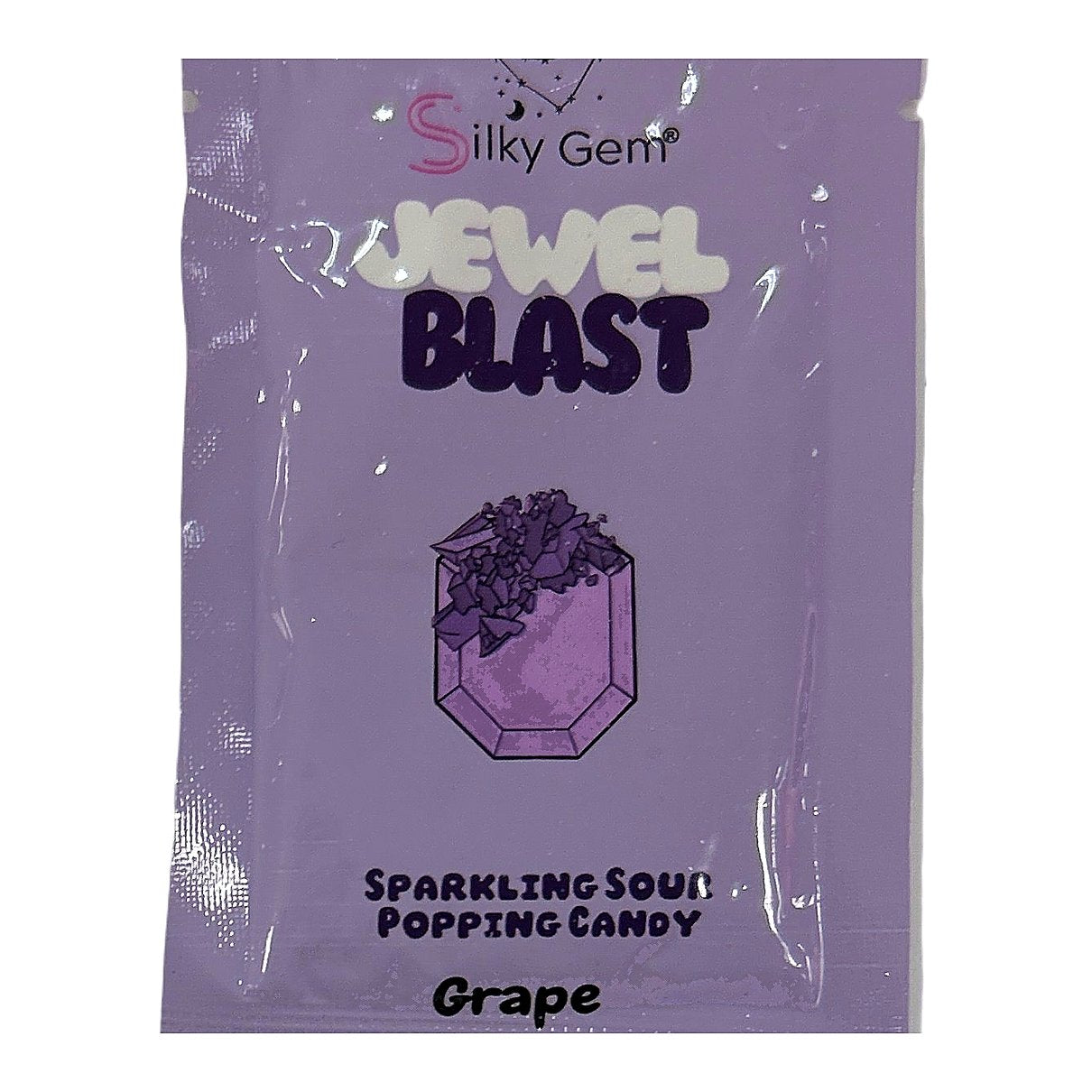 Jewel Blast Sparking Sour Popping Candy (4 flavor pack) - processed