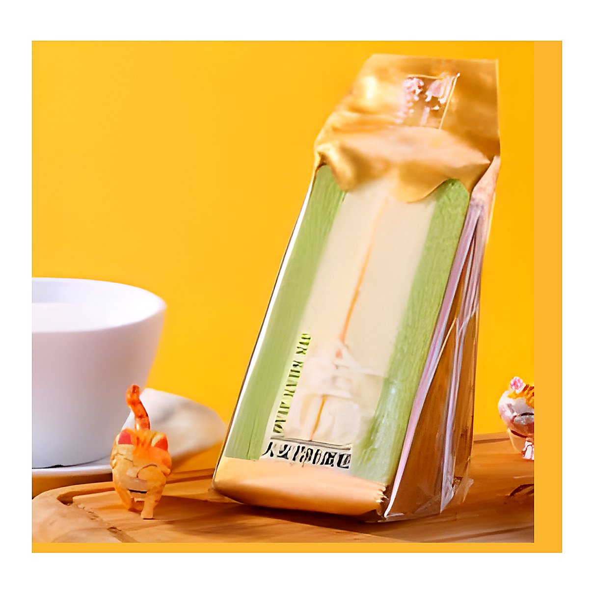 Jinshanjiao barley leaf flavor cake - processed