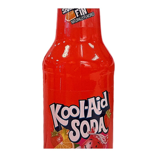 Kool Aid Soda Sharkleberry Fin - processed