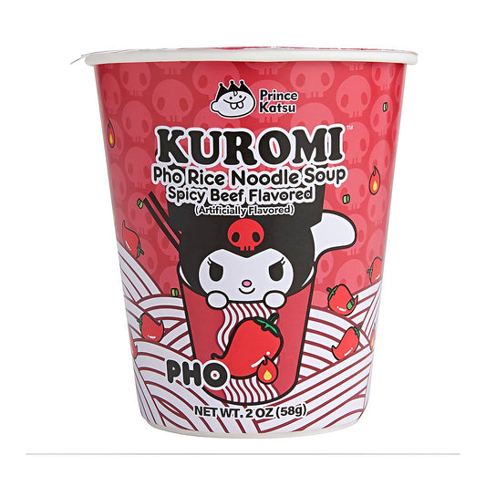 Kuromi Pho rice spicy beef flavor - processed