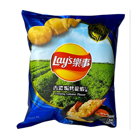 Lays creamy lobster flavor - processed