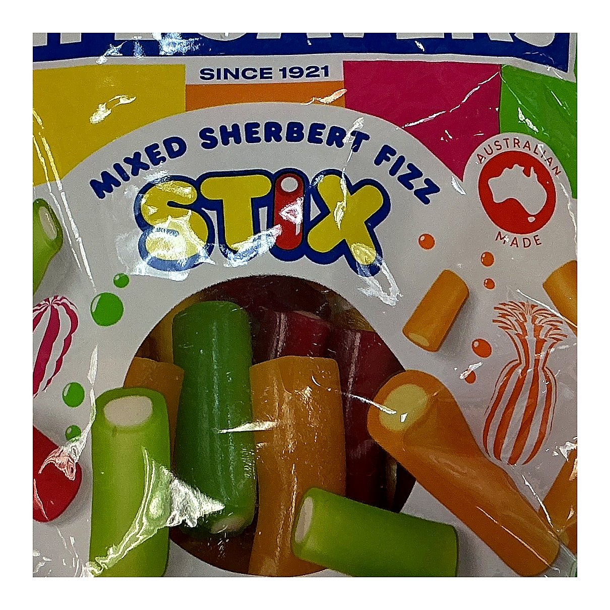 Life Savers Mixed Sherbert Fizz Stix - processed