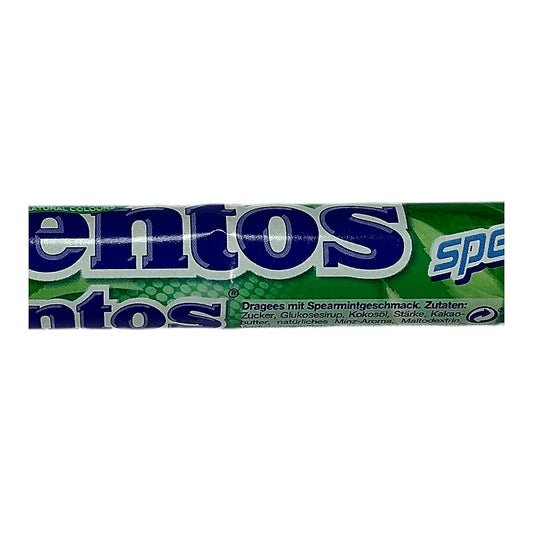 Mentos spearmint - processed