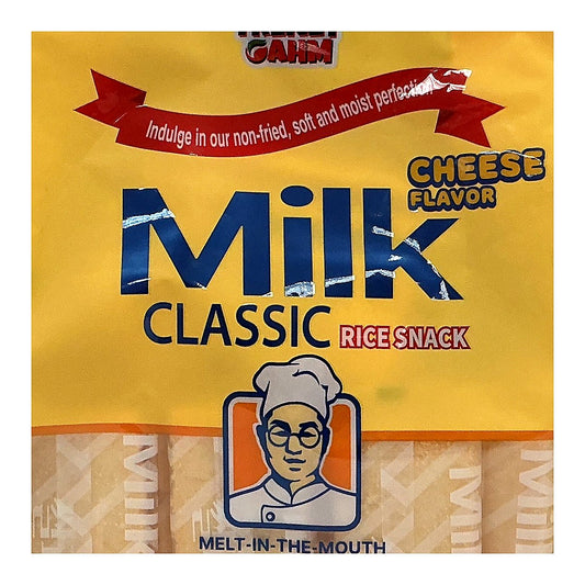 Milk Classic Cheese Flavor Rice Snack - processed