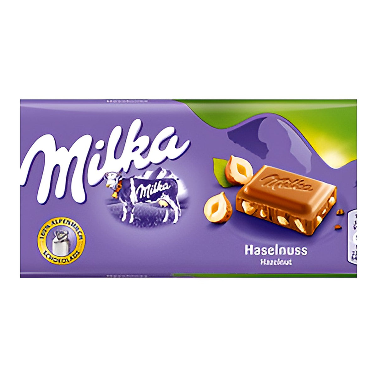 Milka Broken Hazelnut - processed
