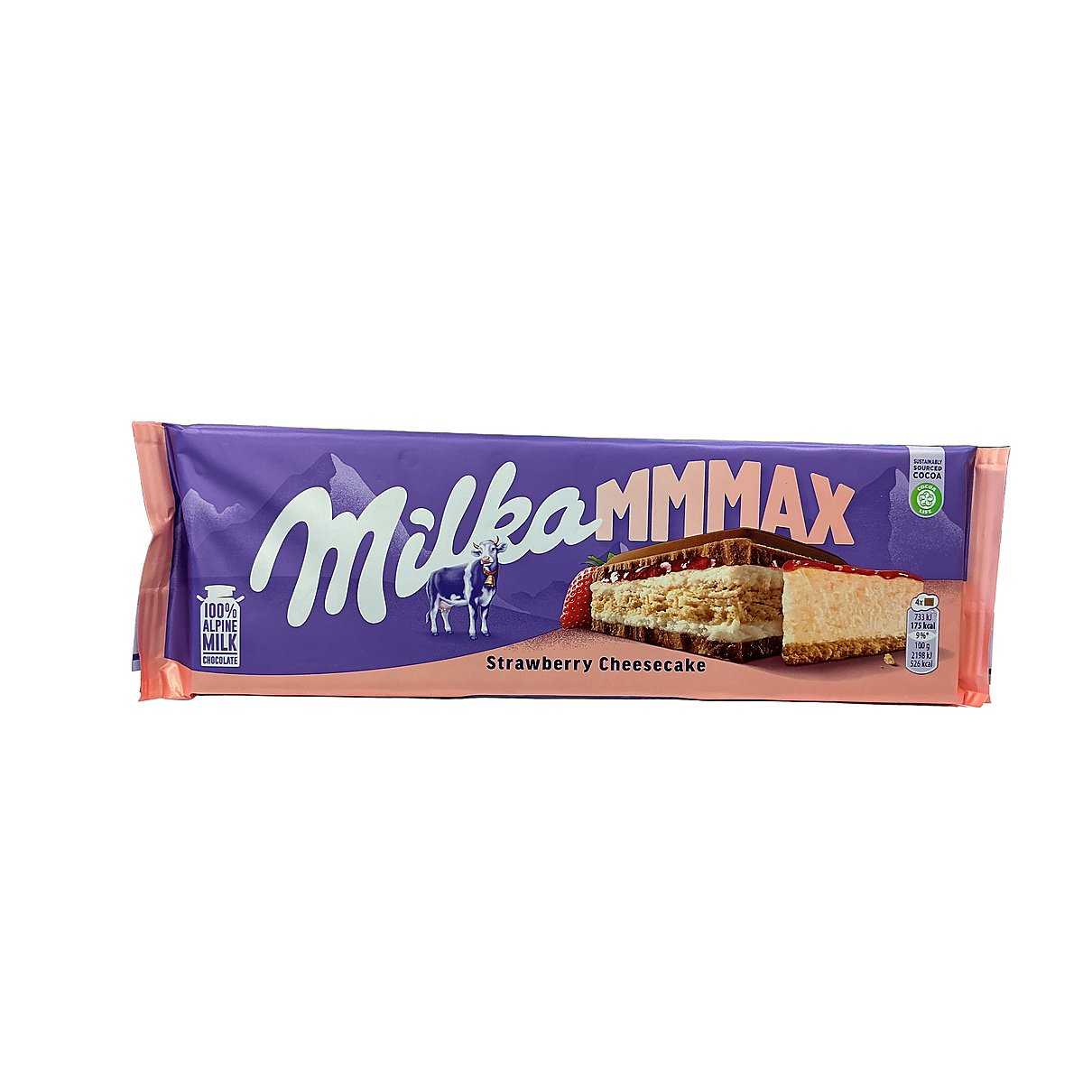 Milka Strawberry Cheesecake 300g - processed