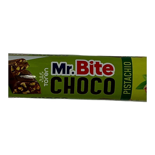 Mr. Bite Choco Pistachio - processed