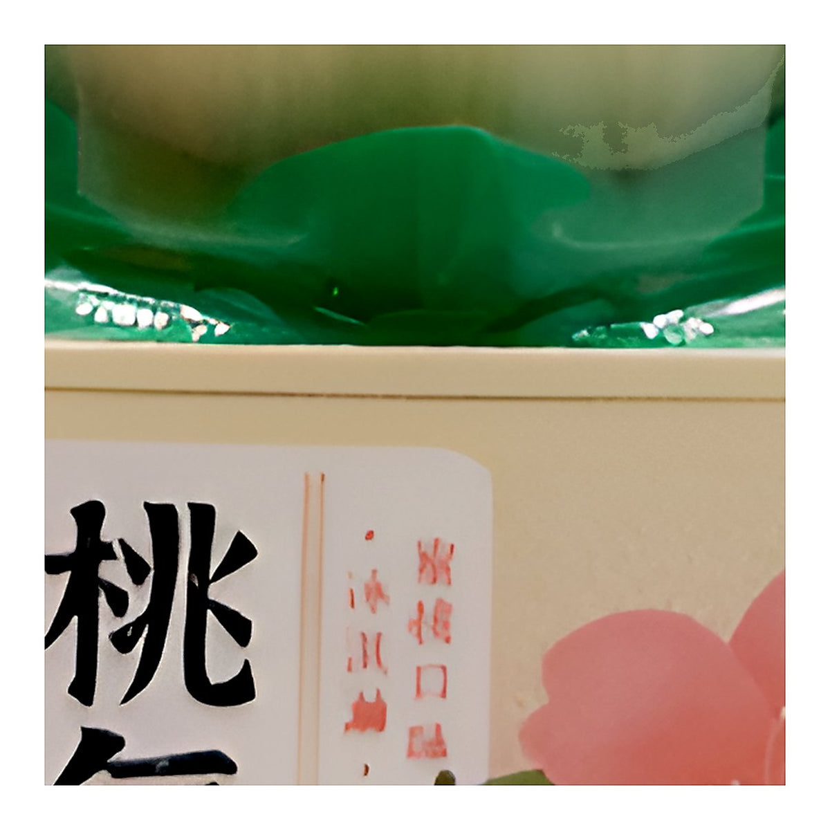 Peach Ice Cream - processed