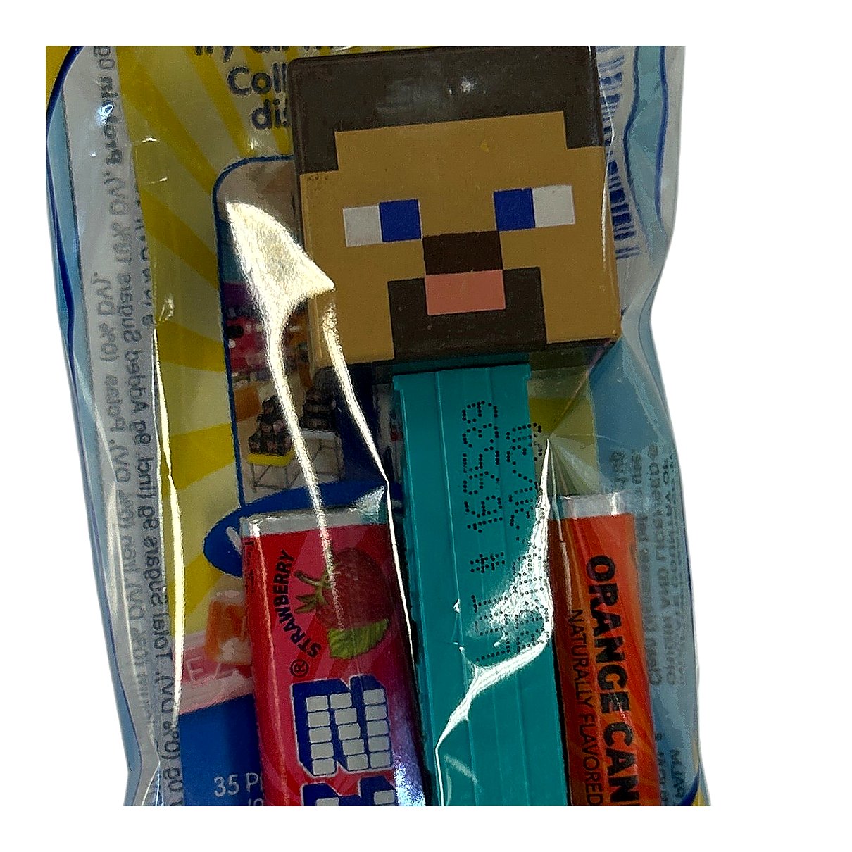 Pez Minecraft Candy & Dispenser - processed