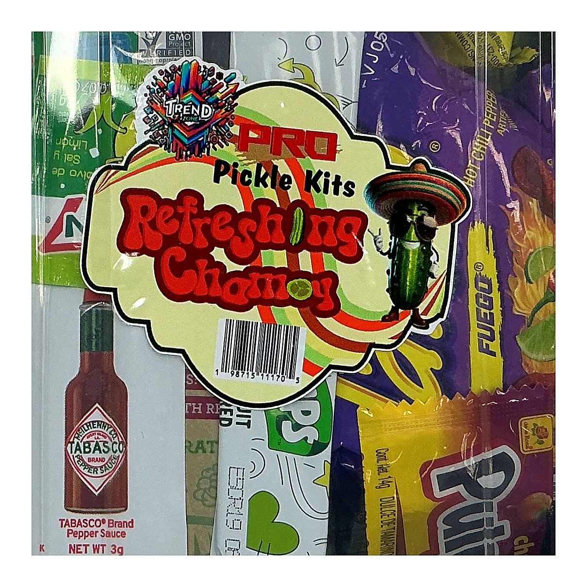 Pickle kit Pro Refreshing Chamoy - processed