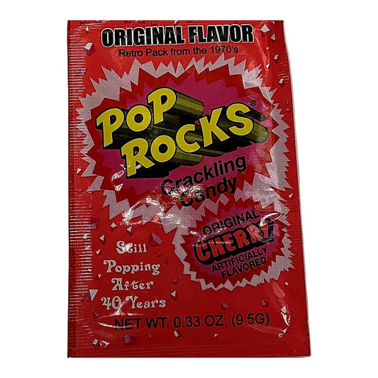 Pop Rocks Original Cherry Crackling Candy - processed