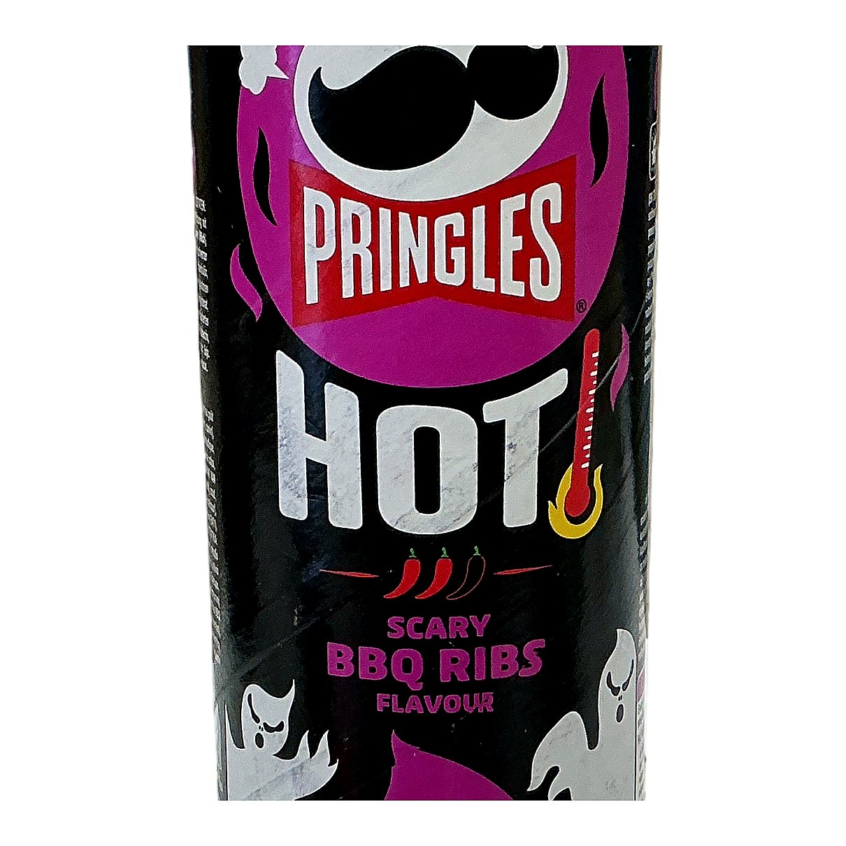 Pringles Hot Scary BBQ Ribs Flavour - processed