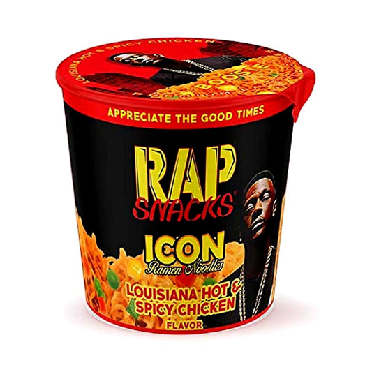 Rap Snacks Icon Loiuisiana Hot &S Spicy Chicken - processed