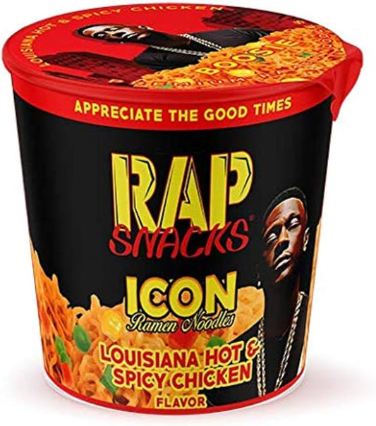 Rap Snacks Icon Loiuisiana Hot &S Spicy Chicken