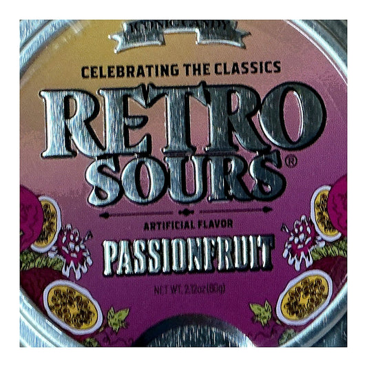 Retro sour passion fruit - processed