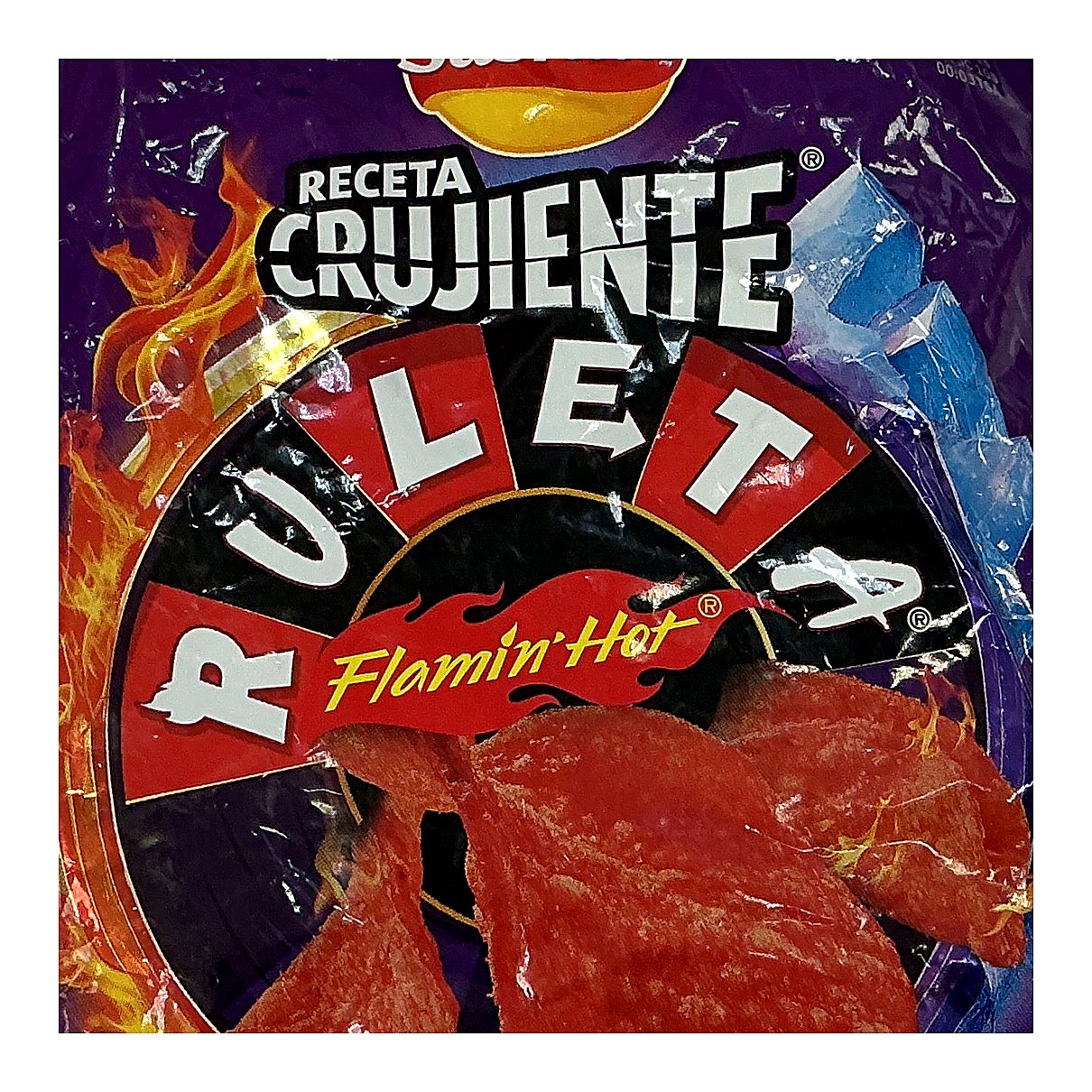 Sabritas Ruleta flaming hot - processed