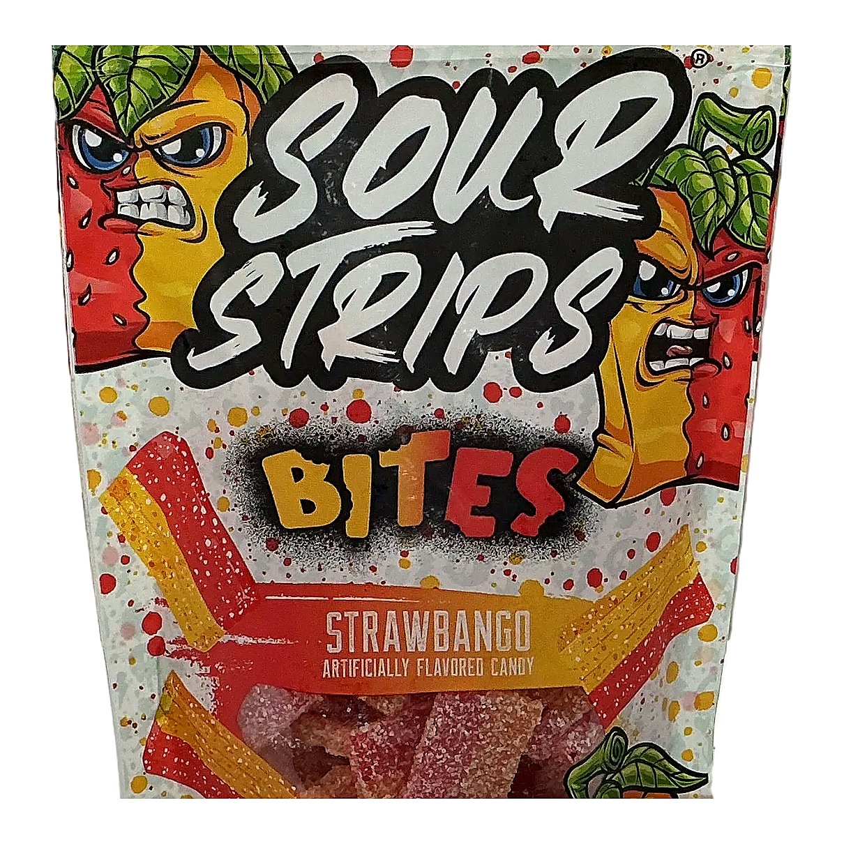 Sour Stripes Bites Strawbango - processed