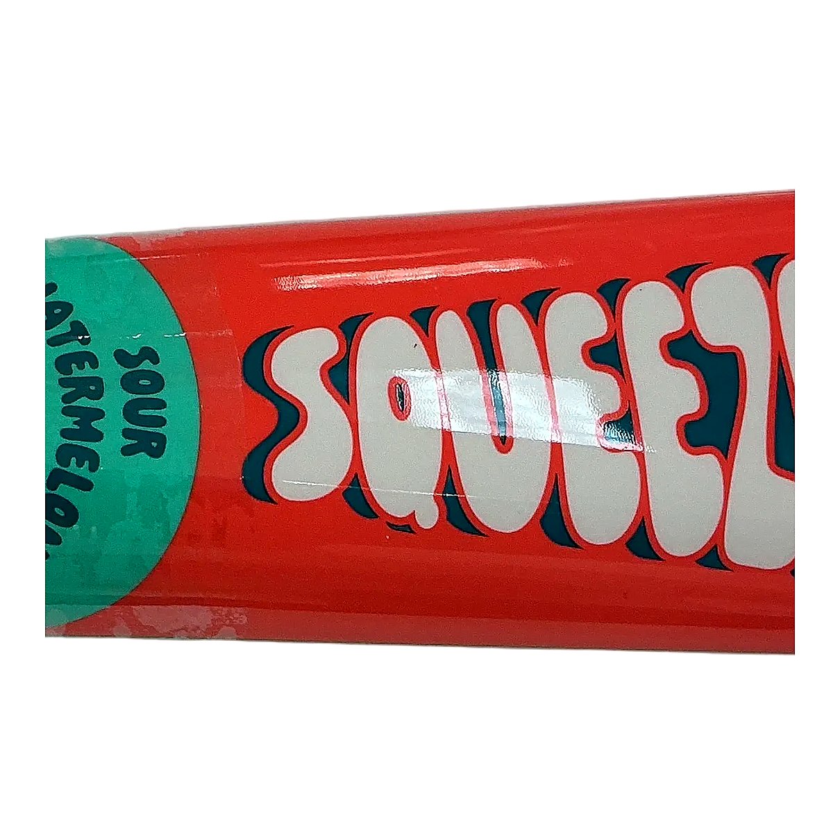 Squeeze pop sour watermelon - processed