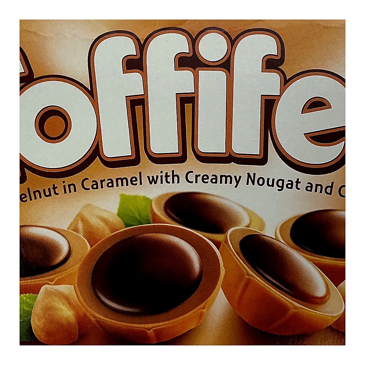 Toffifee Hazelnut in caramel - processed