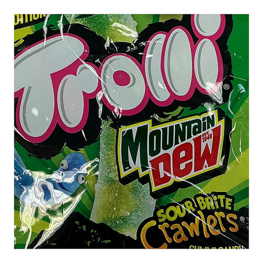 Trolli Mountain Dew Sour Brite Crawlers Mini - processed